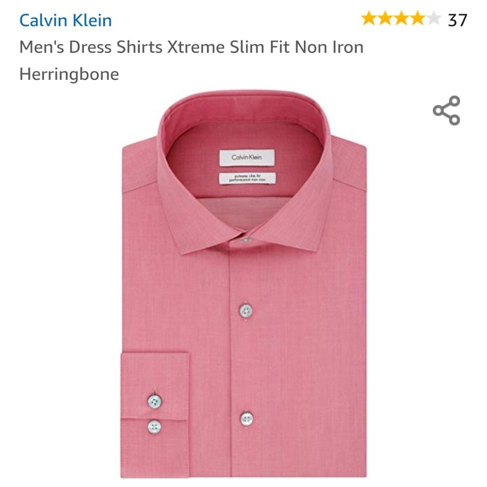 Calvin Klein men's dress shirt